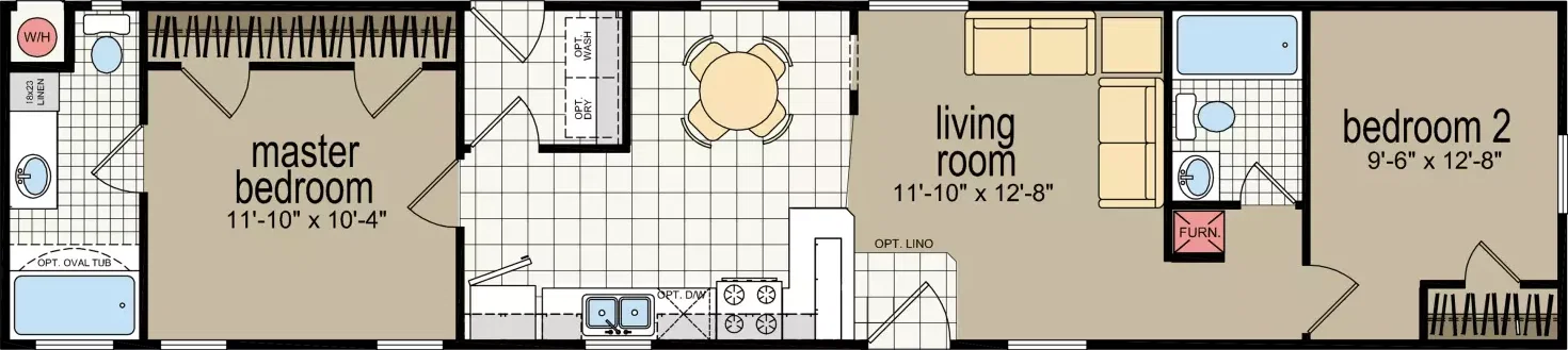 Champion homes cm2602b floor plan home features