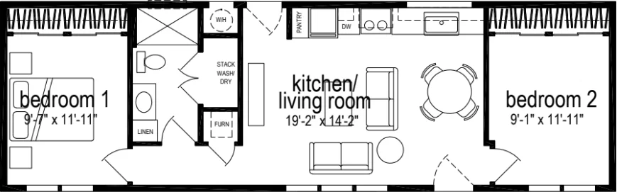 Gs adu a620 floor plan home features